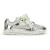 PINKO Zilveren Kalfsleren Bos Taurus Atletische Sneakers