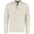 Trui Thomas Maine beige half zip