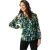 Biba Dames/Dames Sheer Blouse (Vlinder Groen)