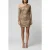 GUESS Marciano By  Gabbie Dress Gold