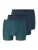 SCHIESSER Boxershorts ‘ 95/5 ‘  donkerblauw / groen