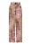 LASCANA Broek  bruin / taupe / rosa / wit