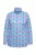 Ulla Popken Shirt  blauw gemêleerd / rood gemêleerd