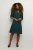Jurk Relaxed fit green