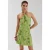HARPER & YVE gebloemde cocktailjurk met pailletten groen