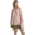 The Ragged Priest Dames/Dames Disciple Kabelgebreide Maxi Dress (Roze)