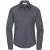 Russell Collection Dames/Dames Poplin met Lange Mouwen Formeel Overhemd (Konvooi Grijs)