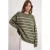 Gestreepte Crewneck Relaxed Trui