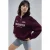 Oversized Sweatshirt met Tekstprint en Ritskraag