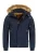 INDICODE JEANS Winterjas ‘Pennington’  navy