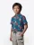 KOROSHI Overhemd  blauw / rood / wit