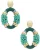 LOTT. GIOIELLI Dames Ce Gb Combi Oval M Premium, Materiaal: Metaal, Kleur: Groen