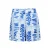OBJECT viscose regular fit casual short met print – blauw