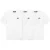 Malelions Men Signature T-Shirt 3-Pack | White
