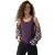 Tramontana Top aubergine noir