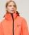 Superdry Vrouwen SD Windbreaker jas met Capuchon en Borduursel Cream