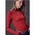 Street One Studio Dames Shirt met coltrui in Rood