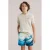 WE Fashion zwemshort blauw/wit