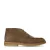 Manfield suède veterschoenen taupe