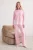 TRENDYOLMİLLA Dames 2-pack Roze Effen Lang Loungewear Regular fit Pyjama- Sets