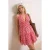 TRENDYOLMİLLA Dames Rood Mini Mouwloos Strandkleding Regular fit Strandjurken