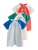 Next Rompertje/body  lichtbeige / blauw / grijs gemêleerd / oranjerood