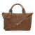 Shabbies Amsterdam suede handtas Essie Laptop cognac