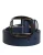 Dolce & Gabbana Blauw Kalfsleer Klassieke Metalen Gesp Riem