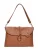 Anna Luchini Brown Rundleer Tas