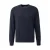 s.Oliver Big Size katoenen regular fit gebreide trui – blauwzwart