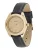GUESS Analoog horloge  goud / zwart