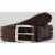 MONTI Leren riem in gevlochten look, model ‘ALBANY’
