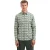 No Excess Shirt stretch allover printed dark green