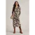 White Stuff Annie Jersey Shirt Dress Black Print