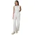 Threadbare Dames/Dames gebloemd patroon mouwloze vest top (Witte afdrukken)