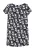TOOche Jurk ‘Geometrica’  grijs / zwart / offwhite