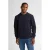 Petrol Industries sweater met textuur donkerblauw
