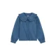 WE Fashion denim blouse – mediumblauw