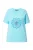 Ulla Popken Shirt  azuur / aqua / lichtgroen / wit
