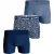 Björn Borg – 3 Paar Herenshorts van Katoen met Comfort Stretch – Blauwe Mix