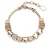 Stralende Charm Armbanden – Roségoud en Kristal