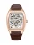 Kenneth Cole Analoog horloge ‘Milford’  bruin / rose-goud