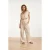 Smashed Lemon Wide leg pantalon met koordsluiting en met glitterdetail |