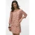 Vero Moda Blouse Vmevelijn 3/4 Shirt Exp 10349830 Snow White/langoustino Palm Dames