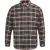 Firetrap Geruit herenoverhemd (Zwart/Grijs)