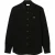 Lacoste Heren-shirt met logo, slim fit en lange mouwen (Zwart)