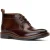 Base London Lincoln Lederen Heren Burnt Brown Enkellaarsjes