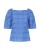 SOAKED IN LUXURY Blouse ‘SLCarmelita’  royal blue/koningsblauw