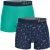 Happy Shorts 2-pack boxershorts heren sea print d830