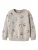 NAME IT Sweatshirt  beige / cognac / donkerbruin / wit